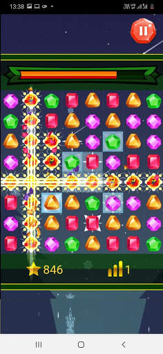 Jewel Crush Mega Match 3 Gems and fun 💎 screenshot 2