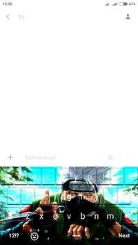 Kakashi Hatake Keyboard Shinobi 4 تصوير الشاشة