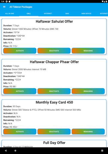 Telenor Packages 2021 | Telenor Packages 2021 New скриншот 10