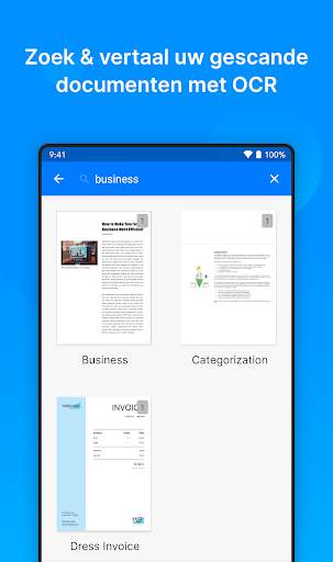 Zoho Doc Scanner - Documenten scannen screenshot 4