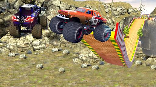 Unmöglicher Monstertruck-Stunt screenshot 2