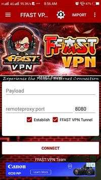FFAST VPN Tunnel screenshot 1
