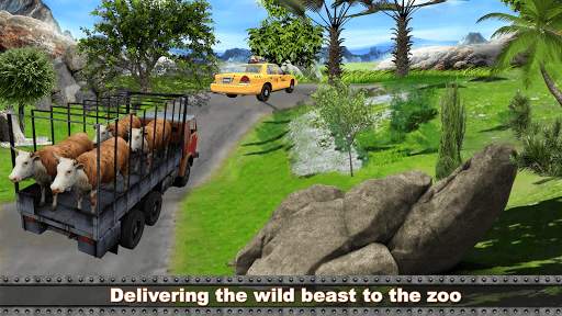 Farm Animal Transporter Truck Simulator 2017 screenshot 4