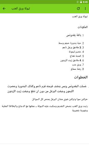 اكلات سورية اصلية 1 تصوير الشاشة
