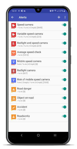 Speedtrap Alert - speed camera warnings screenshot 7