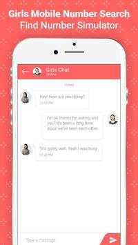 Girls Mobile Number Search Find Number Simulator screenshot 6