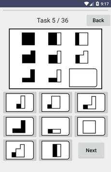 Raven IQ Test screenshot 5