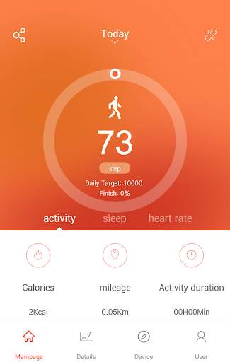 VeryFitPro screenshot 1