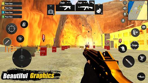 Commando Battleground Survival Fire Shooting Games screenshot 2