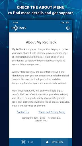 My ReCheck screenshot 6