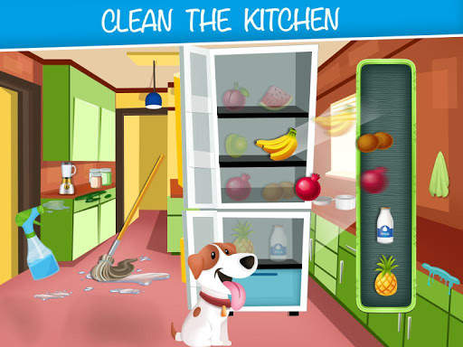 Puppy House Cleaning - Messy Room Decoration screenshot 2