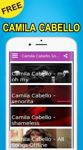 Camila Cabello Songs Offline Music Ringtones Free screenshot 2