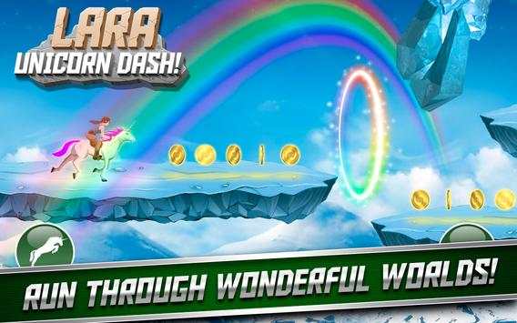 Lara Unicorn Dash скриншот 2