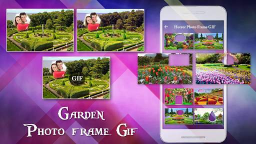 Garden Photo Frame Editor screenshot 1