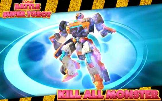 Super Tobot Battle Games screenshot 1