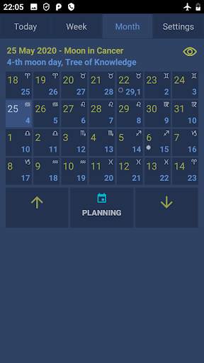 Lunar calendar Dara-Lite screenshot 3