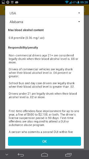Virtual AlcoTest screenshot 4