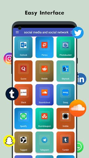 All Social Media and Social Network screenshot 2