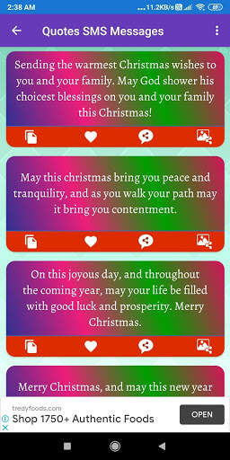 Merry Christmas:Greetings, GIF, Quote, Photoframes screenshot 2