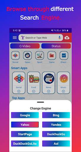 C-Browser  All in one Browser screenshot 3
