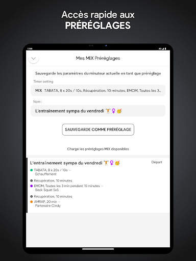 SmartWOD Timer - Minuteur WOD screenshot 15