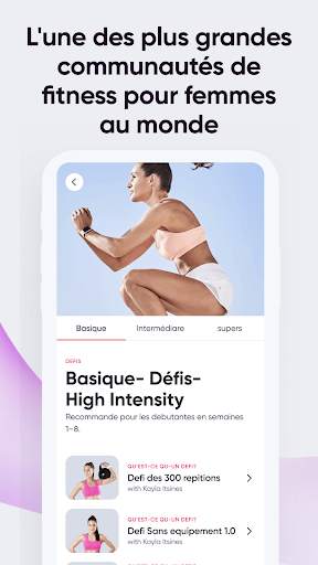 Sweat: App de fitness femmes screenshot 8