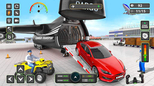 Airplane Pilot Car Transporter screenshot 5