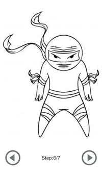 How To Draw Ninja screenshot 5