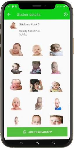Funny Babies Stickers/Funny Stickers/Baby Stickers screenshot 5