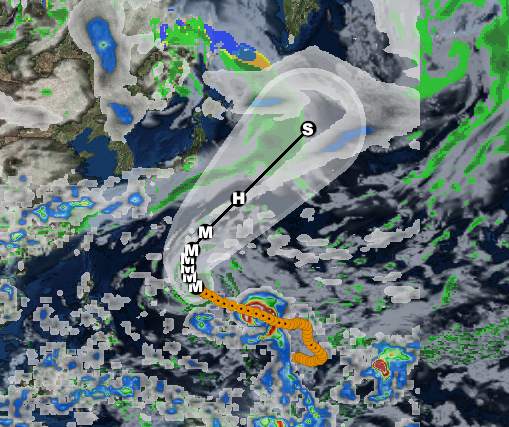 Pacific Typhoon Tracker screenshot 1