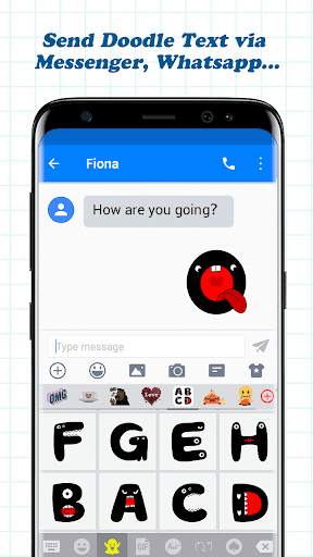 Doodle Text 3D Animated Sticker screenshot 6