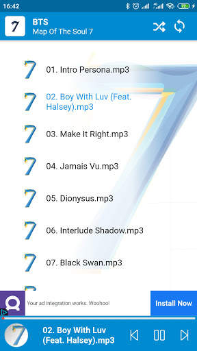 BTS Map Of The Soul   Lyric Offline screenshot 3