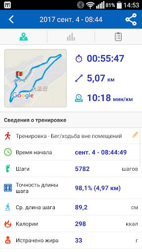My Fit Log скриншот 5