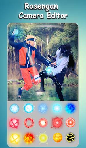 Rasengan Camera Editor - Anime Photo Editor screenshot 1