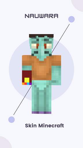Skin Squidward for Minecraft P screenshot 6