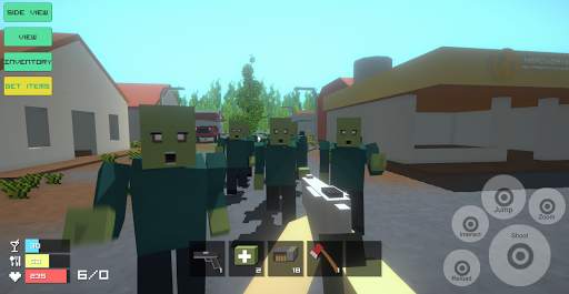 Zombie Survival Shooter: Craft Apocalypse screenshot 1