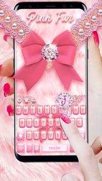 Pink Fur Keyboard screenshot 2