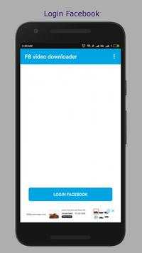Video Downloader for Facebook screenshot 1