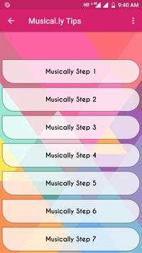 Musical.ly Tips screenshot 5