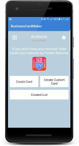 Business Visitor Card Maker & Creator screenshot 2