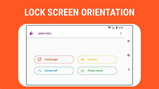 Quick Tools (formerly Screen Rotation Lock) screenshot 2