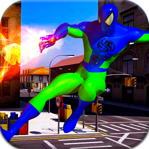 Spider Rope Hero Vegas crime आइकन