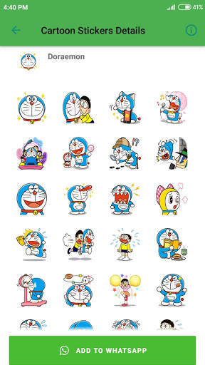 New Cartoon Stickers for Whatsapp screenshot 2