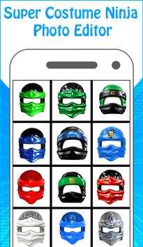 Super Costume Ninja Photo Editor screenshot 1