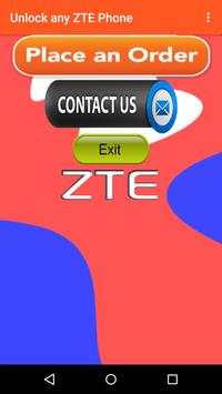 ZTE Sim Unlock Code screenshot 1