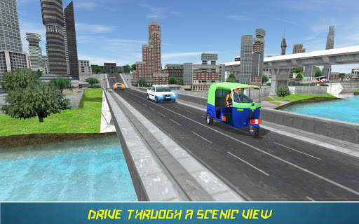 Tuk Tuk Auto Rickshaw Driving screenshot 8
