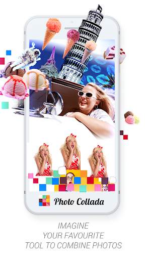 Photo Collada collage maker screenshot 1