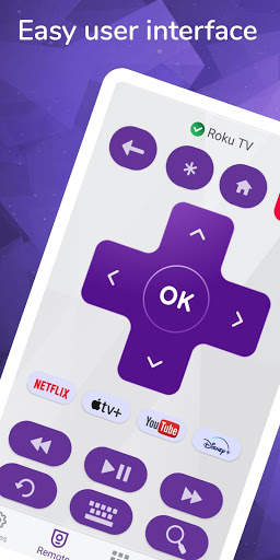 Remote for Roku (TV&Player) screenshot 1