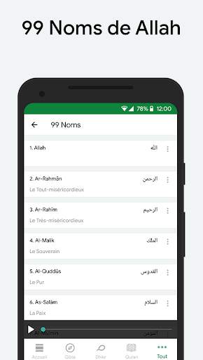 Muslim: Heure de priere, Qibla screenshot 7