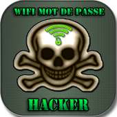Wifi mot de passe Hacker prank logo